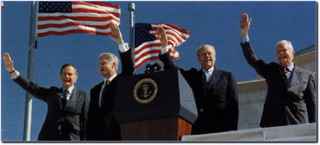 Four U.S. presidents