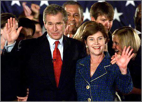George W. et Laura Bush