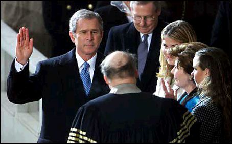 Bush Takes Oath of Office